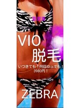 エステサロン ゼブラ 竹ノ塚店(ZEBRA)/たったの2ヵ月でツルスベ脱毛！