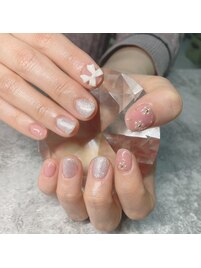 マグネットネイル/春ネイル
