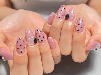 Belle Nail 池袋【長さ出し/持ち込み/ワンホン/パラジェル】の写真/【圧倒的商材数×技術力★】ちゅるんと可愛い指先◎学割U24やシンプルメニュー多数《初回オフ無料》