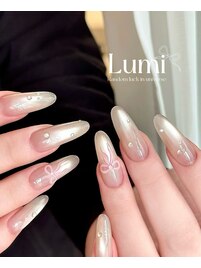 ピンクリボンネイル