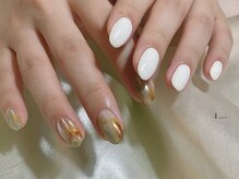 アイネイルズ 渋谷店(I nails)/ちぐはぐニュアンス￥8725[渋谷]