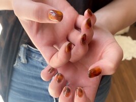 べっ甲ネイル☆