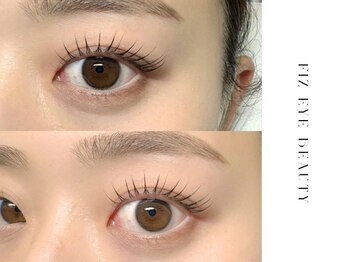 フィズ アイ ビューティ豊橋山田店(fiz)の写真/【まつげパーマ&パリジェンヌ】まつ毛の状態・お客様の雰囲気に合わせたパーソナルデザインお任せ下さい♪