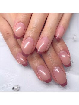 オフィスフレンチネイル