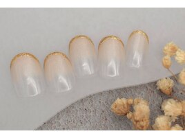 5000円　グラデ　ラメライン