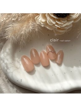 クレール(clair)の写真/初めてでも安心◎丁寧なカウンセリングで理想の指先に♪半個室でゆったり、経験豊富なネイリストがご提案！
