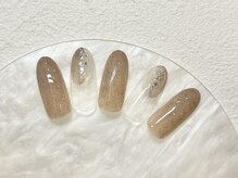 スリール(sourire by PRESS NAIL&EYELASH)/定額ハンド¥5,400(75分)