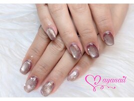 ２色マグネットネイル！！