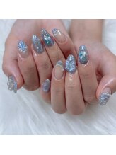 プランドール 京都店(PRENDRE)/マグネットネイル大人可愛い