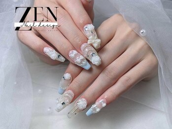 ゼン ネイル デザイン 池袋(ZEN NAIL DESIGN)/* 長 さだしやり放題×つけ放題