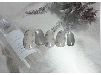 セプトネイル SEPT NAIL 彦根店/5月大人かわいいサンプル¥7,150