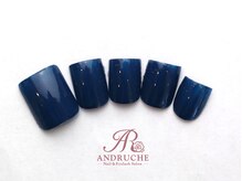 アンドルーチェ なんばパークス店(ANDRUCHE)/フットネイルワンカラー