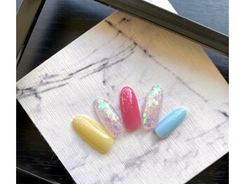 ネイルカフェ マキアート(nail cafe Maki art)/【定額】パラジェル+アート