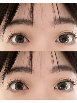 ピアレス(peerless)/【マツエク】真ん中長めデザイン