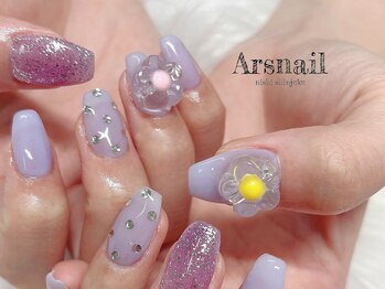 アルスネイル(Ars nail)/韓国フラワーネイル