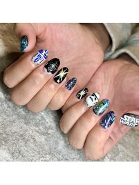 キャラクターネイル