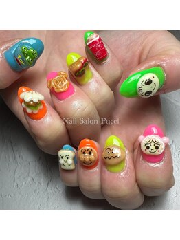 ネイルサロン プッチ(Pucci)/渋谷/ネイル/キャラクター/3D