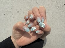 エマネイル バイ チュラ(emma nail_by chula)/推し活カラー＆持込デザイン