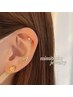 new☆耳つぼジュエリー　シンプルコース【両耳10パーツ】