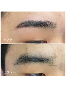 土曜日のクジラ 黒崎店/眉毛/アイブロウ/メンズ眉毛