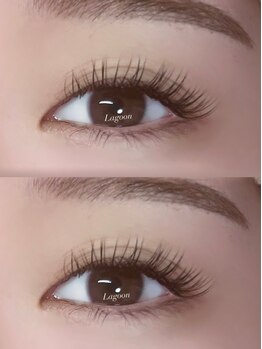 ラグーン(Lagoon)の写真/【あなただけの似合わせまつげパーマ】ナチュラルなのに存在感のある目元へ♪メイクの時間短縮にも！
