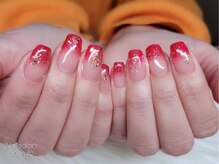 赤グラデーション