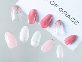 オブ グレイス(Of Grace)の写真/センスの光るシンプルデザインで、洗練された大人の指先へ～美しい艶、納得の持ちに定評あり★[定額¥6620~]