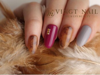 ヴァンネイル(VINGT NAIL nail&eye beauty)/パラジェル＆鼈甲
