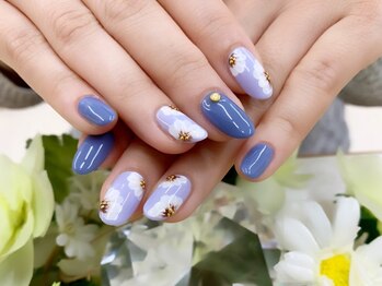 プルミエ ネイル(Premier Nail)/手描きフラワー