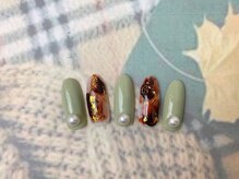 ネイルサロン&スクール ジーナ(GINA)/カフェオレネイル