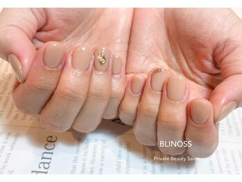 ブリノス(BLINOSS)/オフィス☆ショートネイル