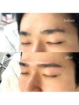 ルアン 表参道店/メンズ美眉毛スタイリング