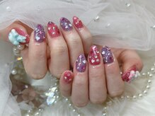 アンジュ(Ange)/【Rika】フラッシュネイル