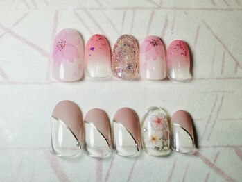 セルカ ヘアーアンドネイル(CERCA HAIR&Nail)の写真/【サンプル多数】ハイセンスなデザイン力で、ショートネイルだからこその可愛さを実現★全メニューケア付!