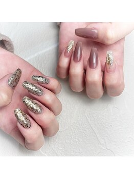 アシンメトリーネイル