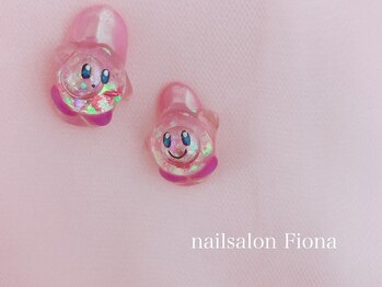 フィオナ 大久保店(Fiona)/スノードームネイル1500円