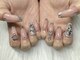エマネイル(Emma nail)の写真/パーツ・シール100種類以上つけ放題★ワンホン/韓国ネイルなど話題のデザインも実現！SNS映えする指先へ♪