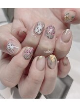 ソレイユ ネイル(soleil. nail)/手書きアート