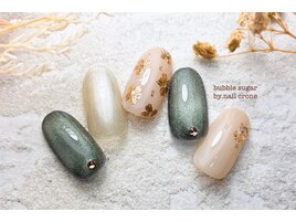 ミラーフラワーネイル