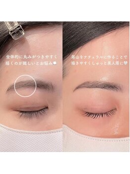 ラス 恵比寿(Las)の写真/《恵比寿駅徒歩1分》テンプレートは使いません！美眉クリエイターがオーダーメイドな美眉をご提案します。
