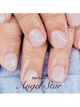エンジェルスター(Angel Star)/大人上品旅行ネイル