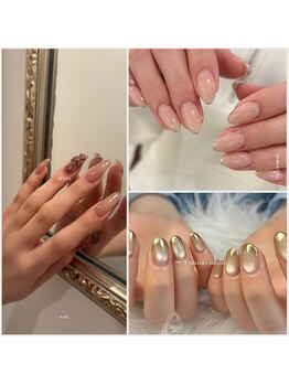 ルアナ 亀戸(Luana)の写真/シンプルでも手元が映えるカラー300色以上！肌馴染みカラーで指先を彩る日常を♪