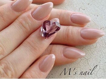 ミリアネイル 成城(Miliea nail)/マオジェルワンカラーマオハート