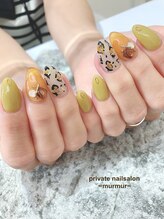 プライベート ネイルサロン マーマ(murmur)/レオパードネイル