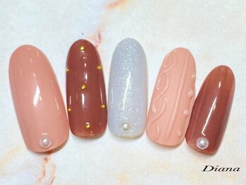 定額ネイル　7,700円　A‐036