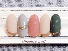 スエルテ ネイルサロン 北千住店/憧れのミラーリングネイル ¥8000