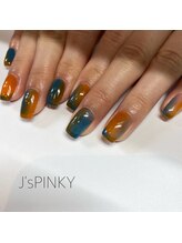 ネイルスペース ジェイズ ピンキー(NAIL SPACE J's PINKY)/もやもやフレンチ