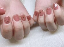 ネイルキュート アンド クールラッシュ 亀有店(nailcute & CoolLash)/ワンカラーアレンジ♪