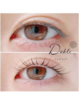 ダリ アイラッシュ(Dahli eyelash)/ラッシュリフト（まつげパーマ）