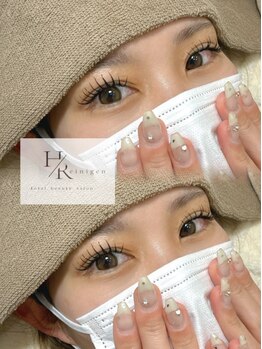 レイニゲン(H/Reinigen)の写真/どなたでも使えるつけ放題クーポンをご用意◎フラットラッシュつけ放題￥8800～♪当店オフ無料！